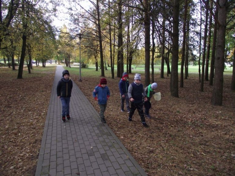 Vaikų ugdymas lauke