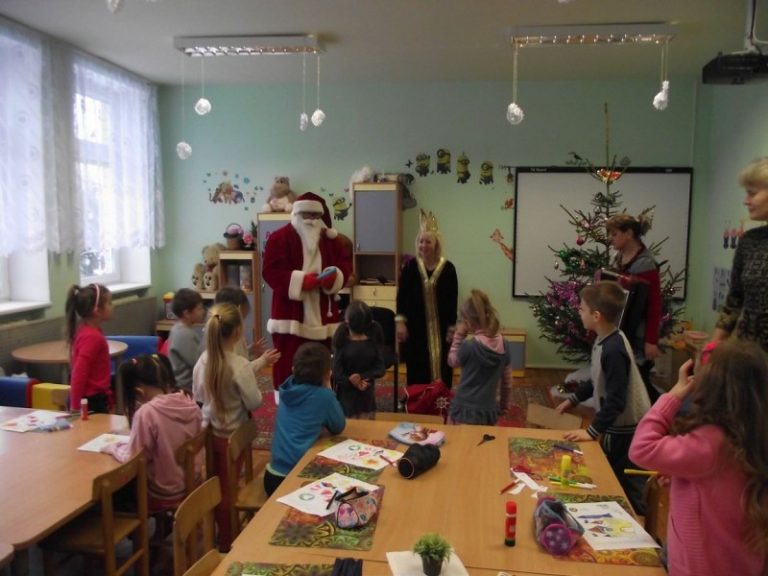 Kalėdų senelis darželyje