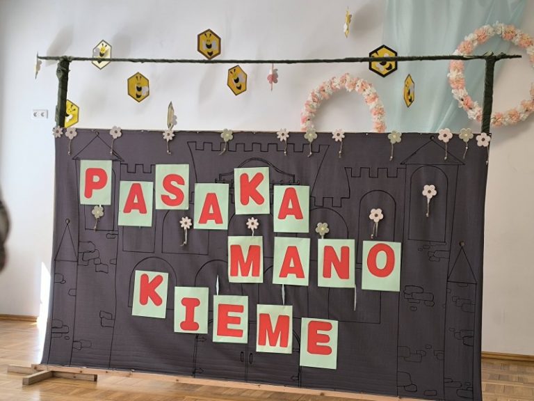 „Pasaka mano kieme"